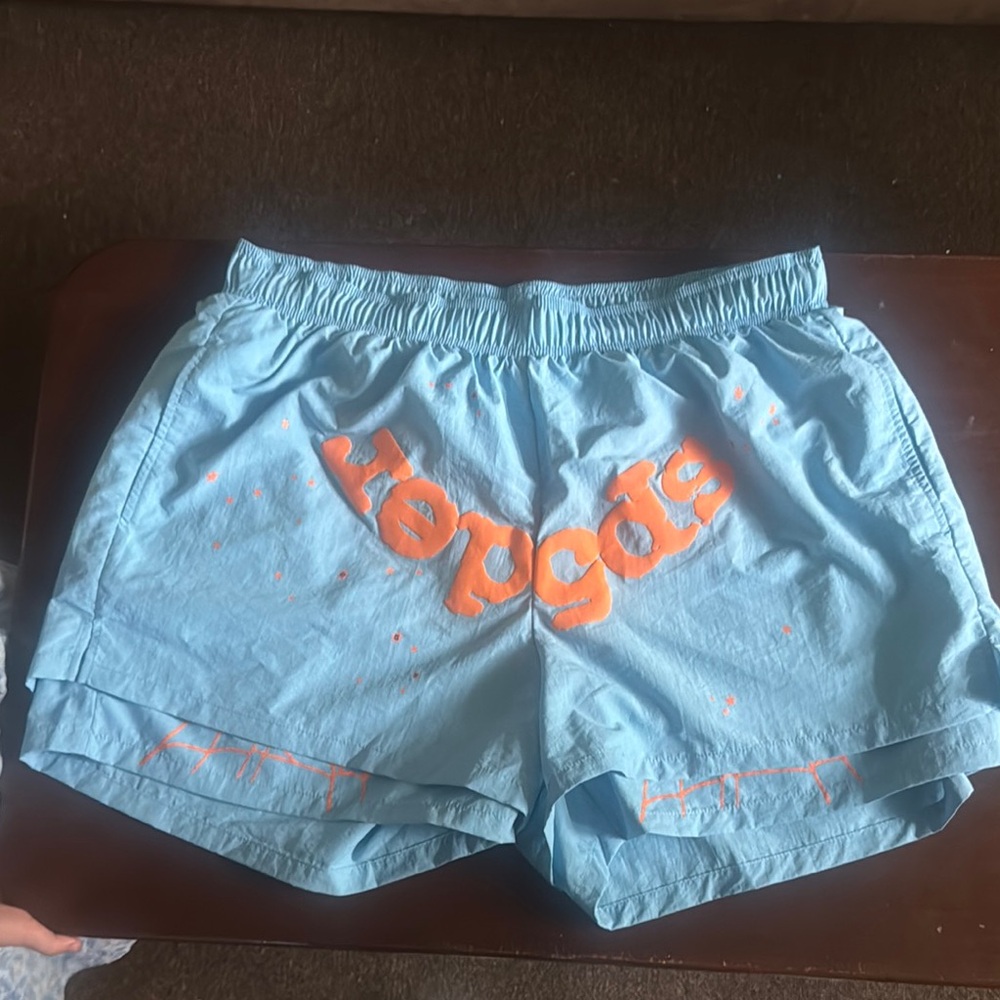 Repods Light Blue Athletic Shorts